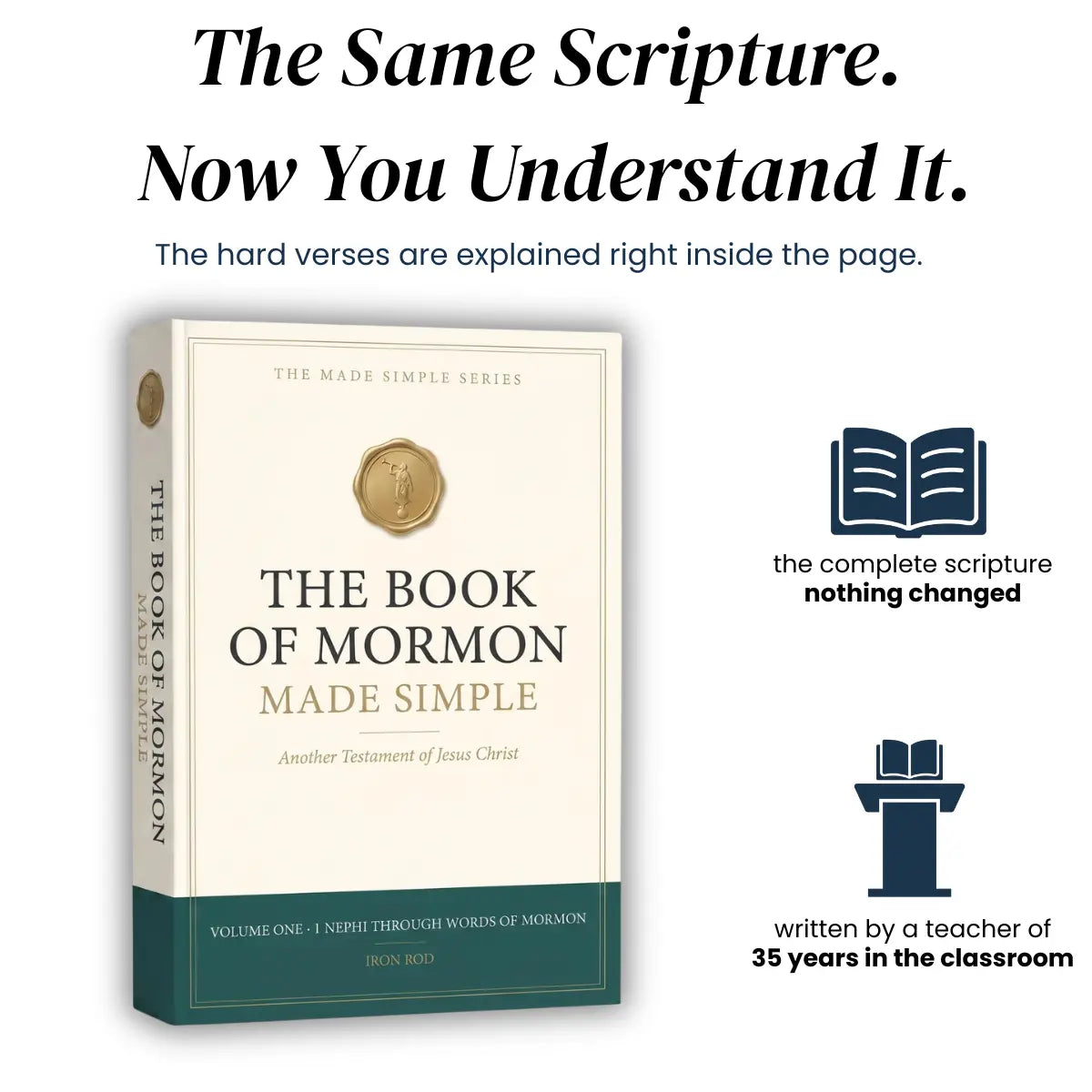 The Book of Mormon Made Simple Volume 1