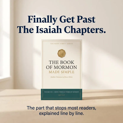 The Book of Mormon Made Simple Volume 1